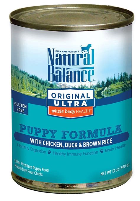 Natural Balance Original Ultra Whole Body Health Puppy Formula Canned