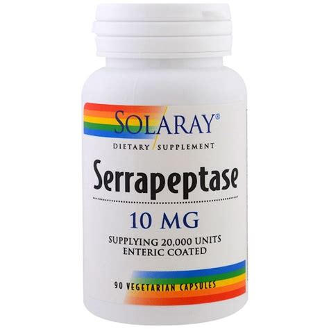 Отзывы Doctor's Best, Серрапептаза (Best Serrapeptase), 90 растительных ...