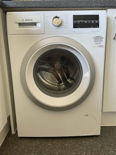 Bosch Washing Machine Serie Front Loader Kg Rpm In