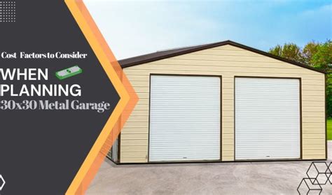 Factors To Consider When Planning Your X Metal Garage