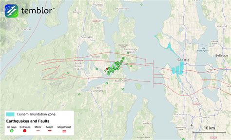 A seismic swarm in progress beneath the Seattle Fault - Temblor.net