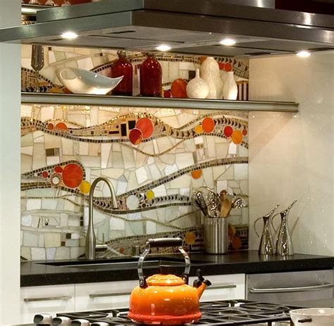 Bold Mosaic Kitchen Backsplashes To Get Inspired Digsdigs