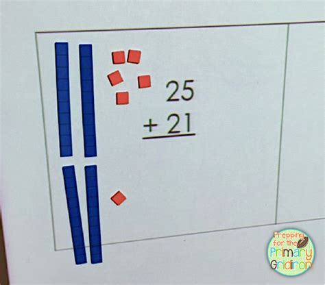 Hands On Double Digit Addition {manipulatives Minilessons And An