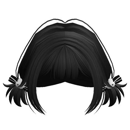 Adorable Mini Pigtails Black Roblox Item Rolimon S