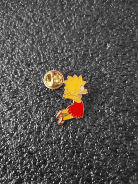 Pins Lisa Simpson Dessin Animé Série Cinema Pin Pins Badge Avr23 Eur