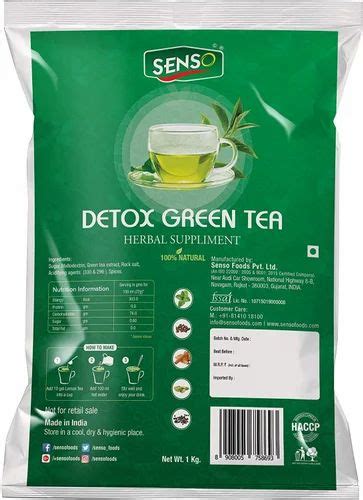 Mint Senso Detox Green Tea Packaging Type Packet Packaging Size 1 Kg At Rs 420kg In Ahmedabad