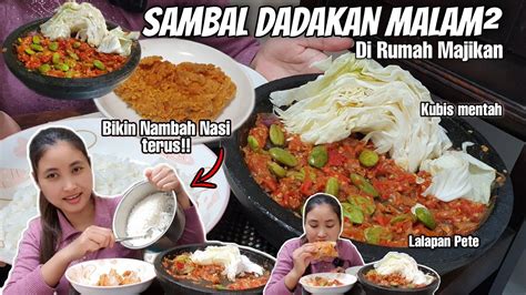 BIKIN BOROS NASIMALAM² BUAT SAMBAL DADAKAN LALAPAN PETE DI RUMAH