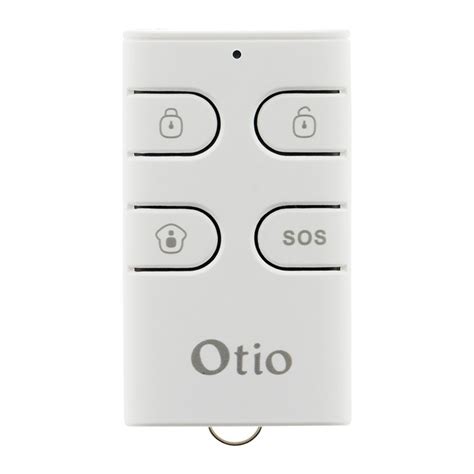 Télécommande alarme sans fil 4 boutons Otio