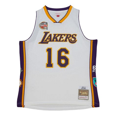 Los Angeles Lakers Pau Gasol Hall Of Fame Swingman Jersey By Mitchell