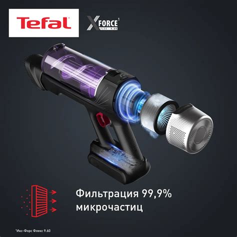 Беспроводной пылесос Tefal X-Force Flex 9.60 Allergy TY2039WO, цена ...