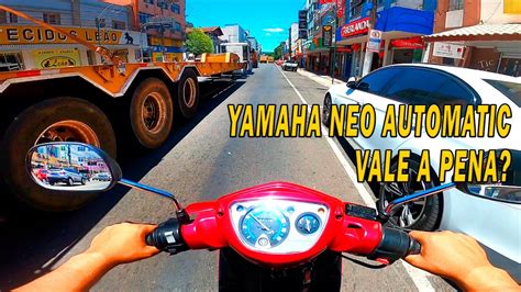 Yamaha Neo Automatic Vale A Pena Pilotando A Scooter Em Seu