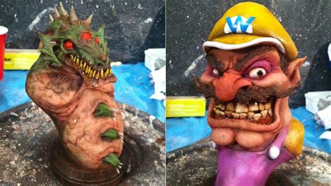 Nintendos Worst Bad Guys Look Awesomely Disgusting In These Busts