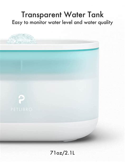 Buy Petlibro Cat Water Fountain Oz L Ultra Quiet Pet Water