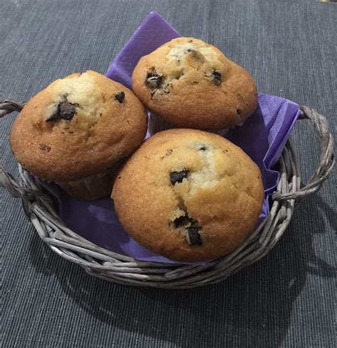 Muffin Con Gocce Di Cioccolato Fondente Tabata S Cooking