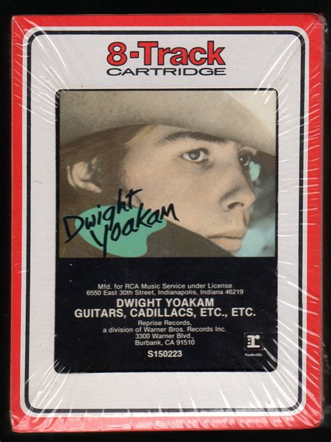 Dwight Yoakam - Guitars, Cadillacs, Etc. 1986 Debut RCA Sealed A23 8-TRACK TAPE