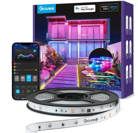 Govee H Outdoor Rgbic Led Strip Lights User Manual