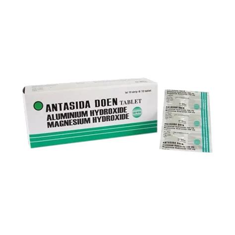 Antasida Doen Obat Strip Tablet Strip Lazada Indonesia