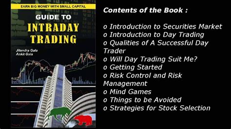 Cool Guide To Intraday Trading Book By Ankit Gala And Jitendra Gala Check