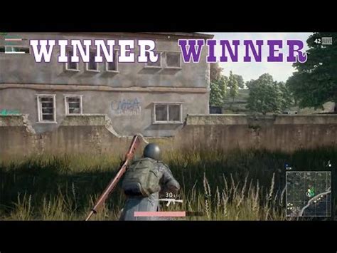 Winner Winner Chicken Dinner PlayerUnknown S Battlegrounds YouTube