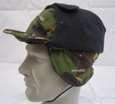 British Army Surplus DPM ECW Peak Hat S-XL, Breathable Extreme Cold ...