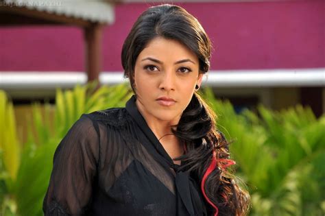 ACTRESS KAJAL AGARWAL IN BLACK TRANSPARENT DRESS LATEST HOT PHOTOS