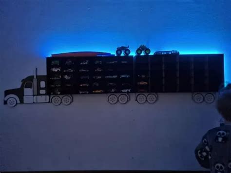 Cami N Para Hot Wheels Madera Repisa Con Luz En Venta En Tercero Arriba C Rdoba Por S Lo