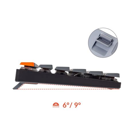 Tastatura Mecanica Gaming Keychron K1 SE TKL Hot Swappable Low Profile Keychron Gateron Red