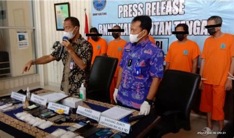 3 Jaringan Narkoba Lintas Provinsi Dibongkar Bnnp Kalteng Kalteng Today