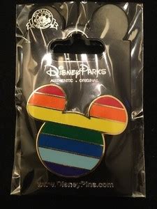 Mickey Mouse Gay Pride Pin Ghgasw