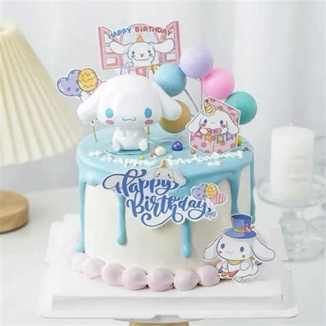 Cinnamoroll Cake Design Anime Cake Cute Birthday Cakes Birthday