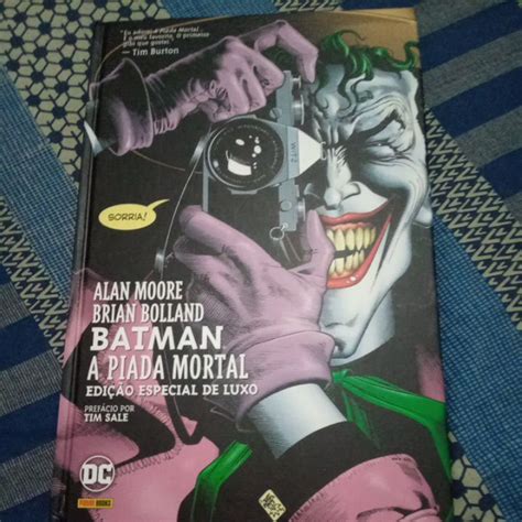 Batman Piada Mortal Edi O Especial De Luxo Panini Escorrega O Pre O