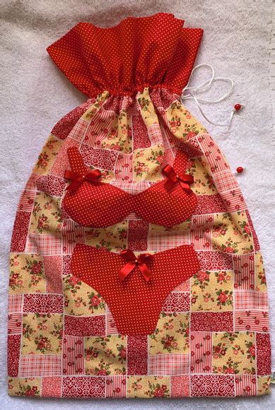 Porta Lingerie Grande Floral Para Viagem Elo