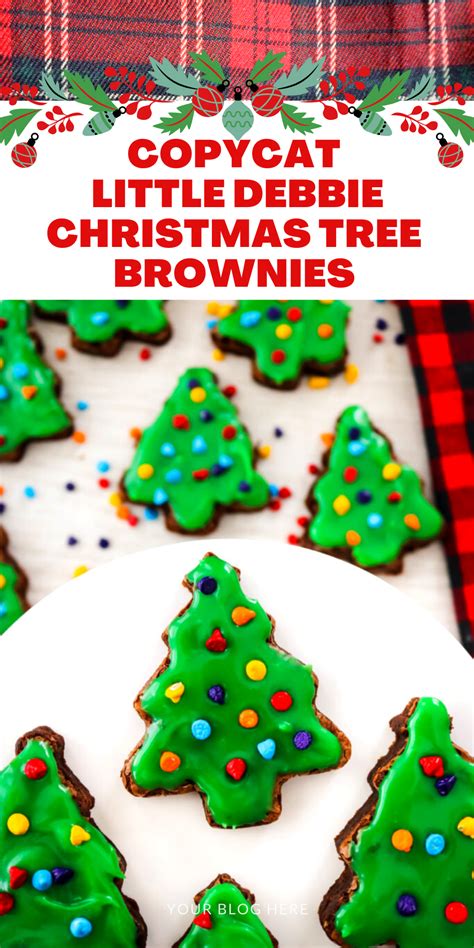 Copycat Little Debbie Christmas Tree Brownies - Big Bear's Wife