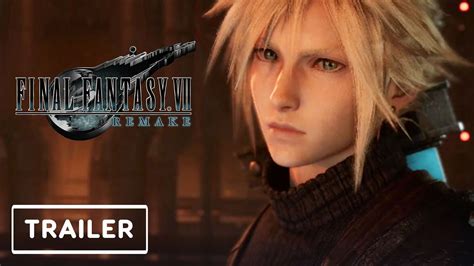 Final Fantasy 7 Remake Cloud Strife Trailer The Game Awards 2019 Youtube