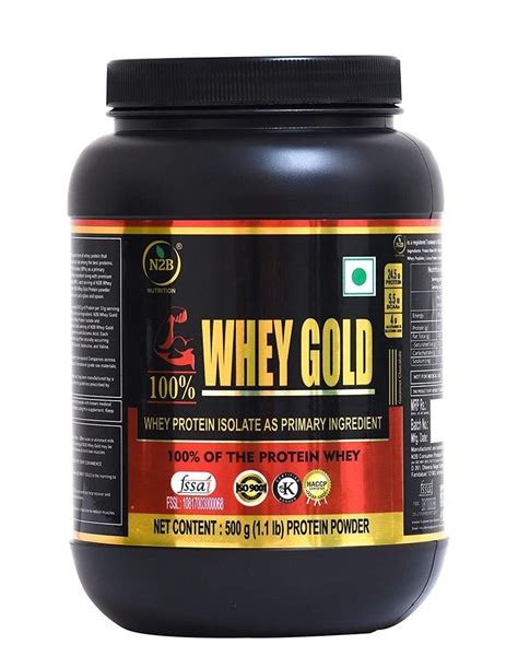 100 Whey Gold Protein Supplement Powder 500g11 Lb 16 Serving