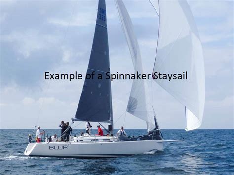 Spinnaker Staysail Sail 11006 Masthead Sailing Gear