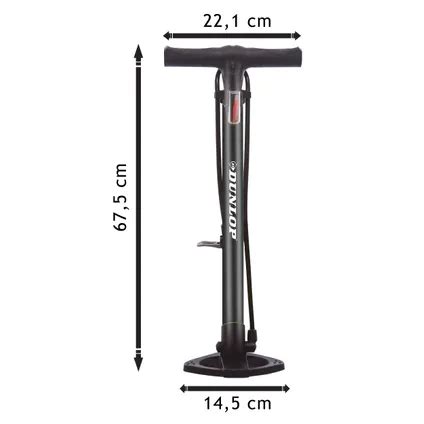 Dunlop Fietspomp Presta Dunlop Schrader