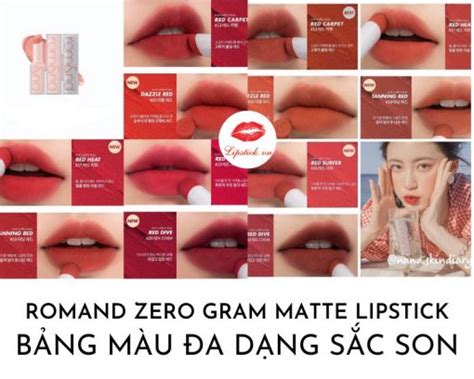 Review Son Romand Màu 07 Envy Me Hồng Nude Đẹp Nhất Hot Nhất