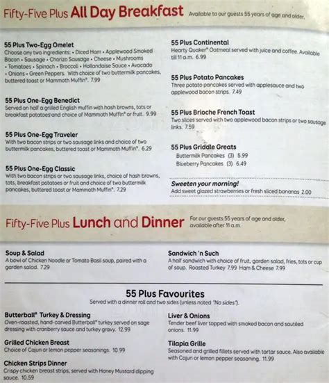 perkins menu breakfast