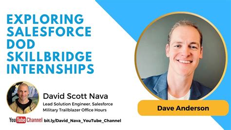 Exploring Salesforce Dod Skillbridge Internships Youtube