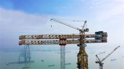 Top 5 Worlds Largest And Powerful Tower Crane YouTube