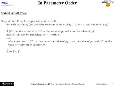 Ppt Software Testing And Quality Assurance Theory And Practice