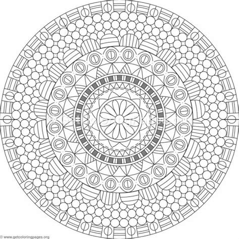 Tribal Mandala Coloring Pages 265 Mandala Coloring Pages Mandala