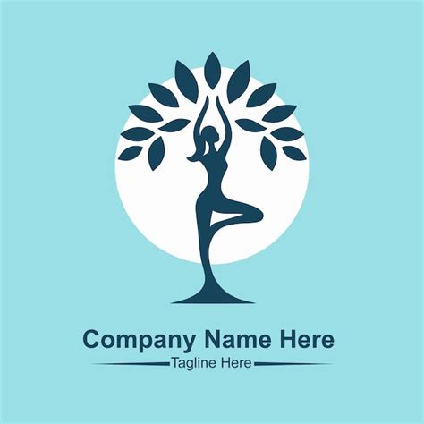 Premium Vector Do Yoga Tree Logo Here