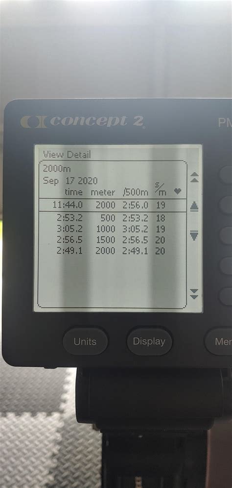 Just received my Concept2 rower. Did my first rowing session with the