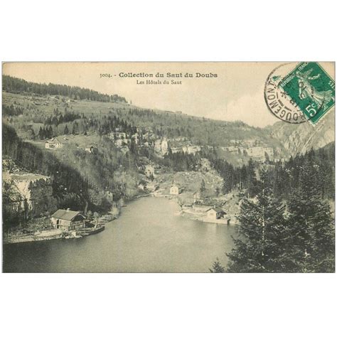 Carte Postale Ancienne Saut Du Doubs Les H Tels Du Saut