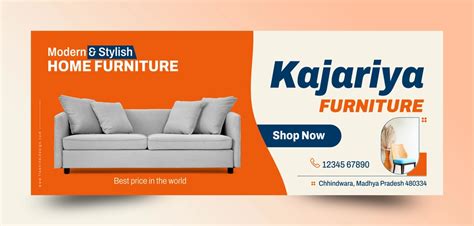 Premium Quality Furniture Shop Banner Template Free Hindi Design