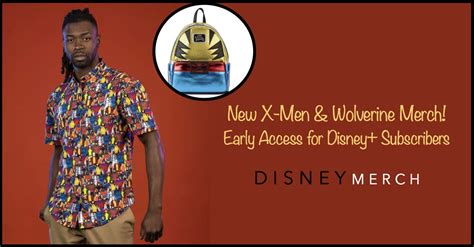 New Wolverine & Throwback X-Men Merch Early Disney+ Access