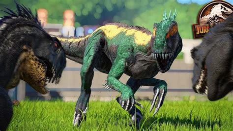 Scorpius Rex Gen Battle Royale Jurassic World Evolution Youtube