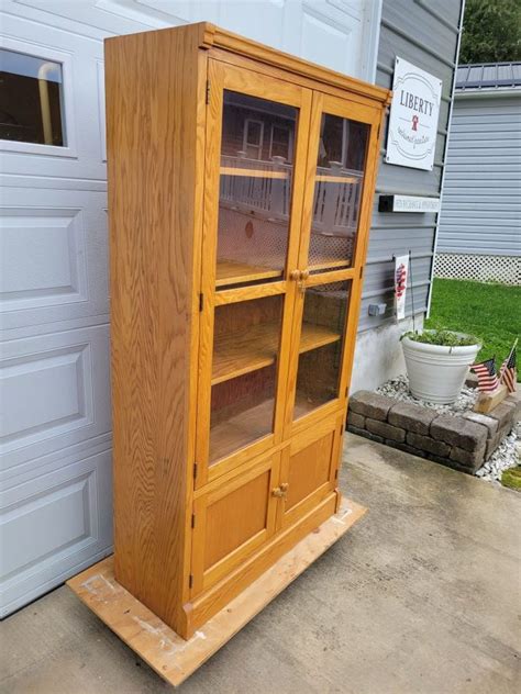 Vintage Oak Bookcase Liberty Reclaimed Furniture